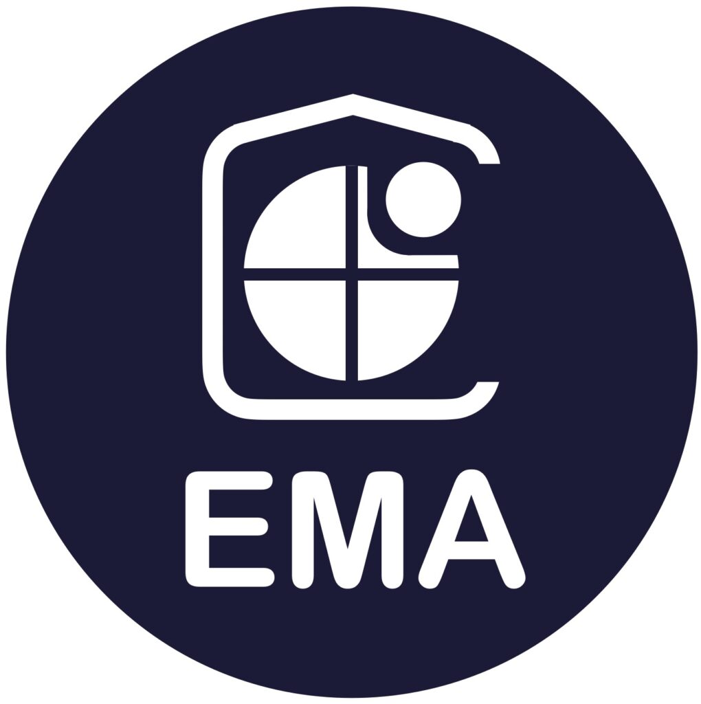 EMA logo blue